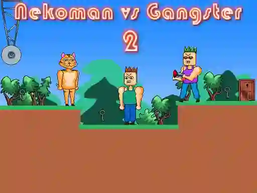لعبة Nekoman vs Gangster 2 على الانترنت