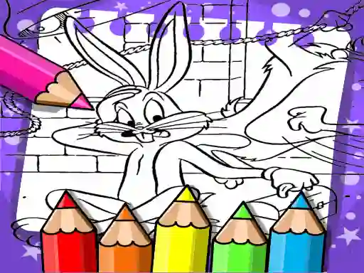لعبة Bugs Bunny Coloring Book على الانترنت