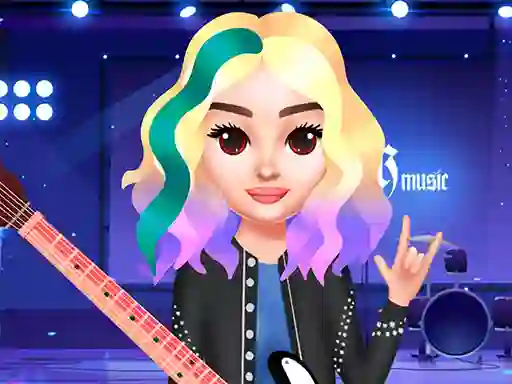 لعبة Rock Beauty Fashion على الانترنت