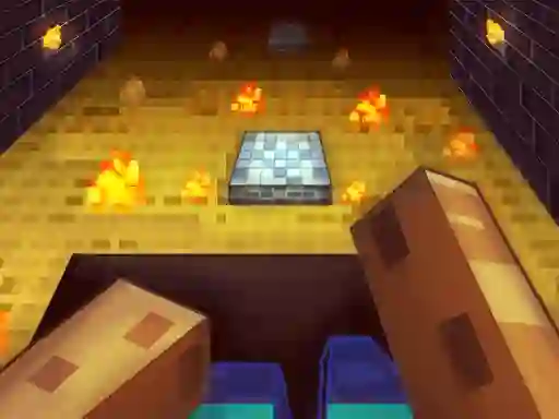 لعبة Parkour in the cave 3D على الانترنت