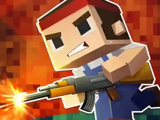 لعبة Blocky Shooting Swat Multiplayer على الانترنت