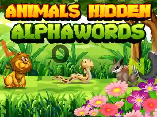 لعبة Animals Hidden AlphaWords على الانترنت