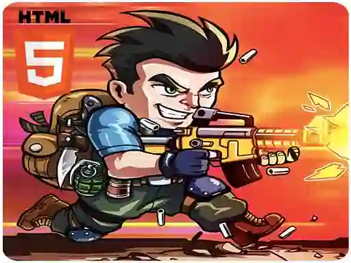 لعبة Gun Metal War 2D Mobile على الانترنت