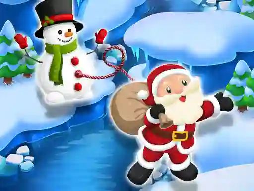 لعبة Santa SnowMan Jump على الانترنت