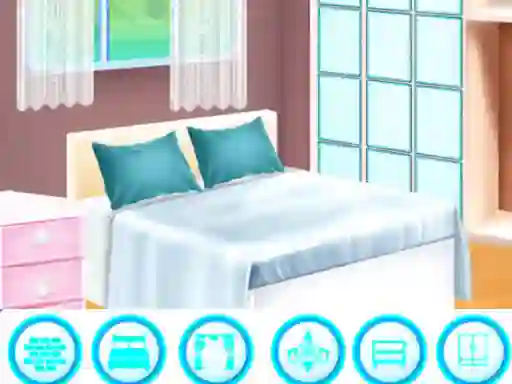 لعبة Fashion Girl Beautiful New House على الانترنت
