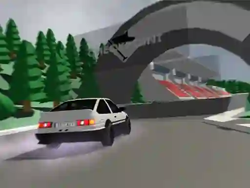 لعبة Low poly car racing على الانترنت