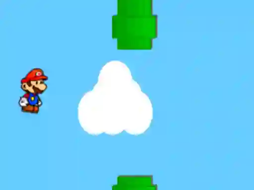 لعبة Flappy Mario على الانترنت