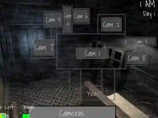 لعبة Five Nights at Horror Games على الانترنت