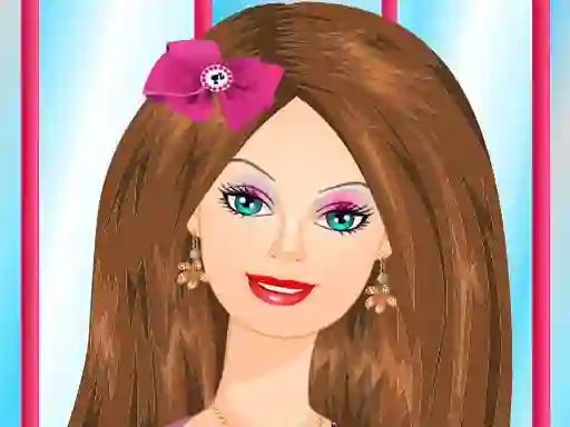 لعبة Barbie Party Makeup على الانترنت
