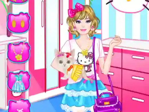 لعبة Barbie With Kitty على الانترنت