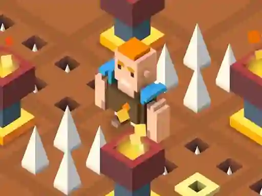 لعبة Endless Blocky Platformer على الانترنت