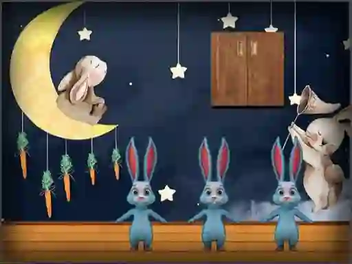 لعبة Amgel Bunny Room Escape 2 على الانترنت