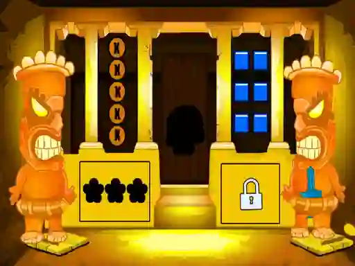 لعبة Tiki Cave Escape على الانترنت