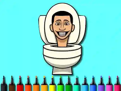 لعبة Color Skibidi Toilet على الانترنت