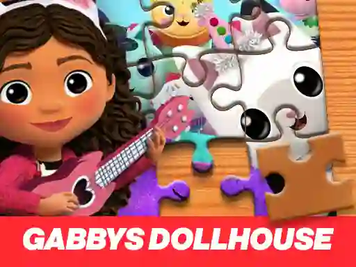 لعبة Gabbys Dollhouse Jigsaw Puzzle على الانترنت