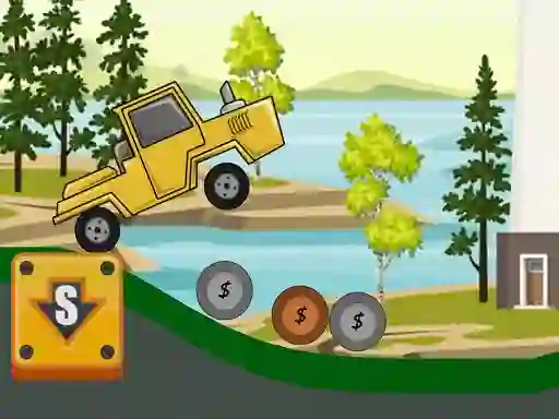 لعبة Hill Climb Tractor 2D على الانترنت