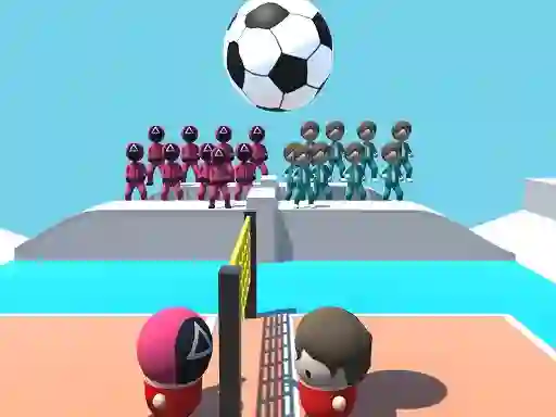 لعبة Volley Squid Gamer على الانترنت