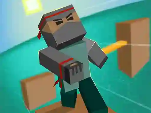 لعبة Blocky Parkour Ninja على الانترنت