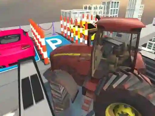 لعبة SkyTractor Parking على الانترنت