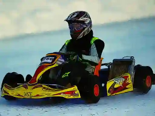 لعبة Kart Racing Jigsaw على الانترنت