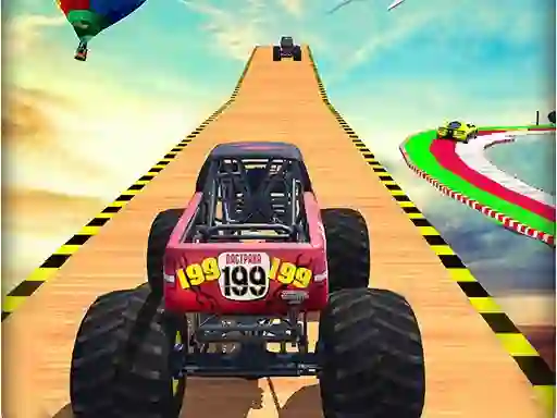 لعبة Monster Trucks Stunts على الانترنت
