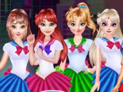 لعبة Princess Sailor Moon Battle Outfit على الانترنت