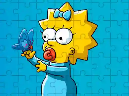 لعبة The Simpsons Puzzle على الانترنت