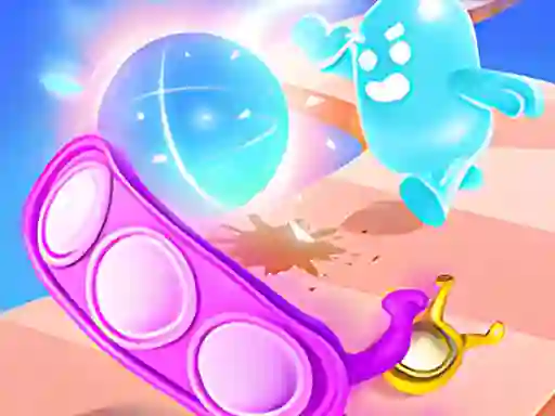 لعبة Bubble run على الانترنت