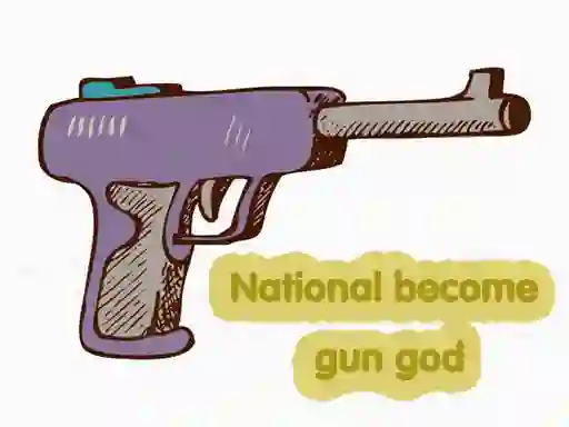 لعبة National become gun god على الانترنت