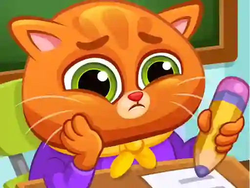 لعبة Lovely Virtual Cat At School على الانترنت