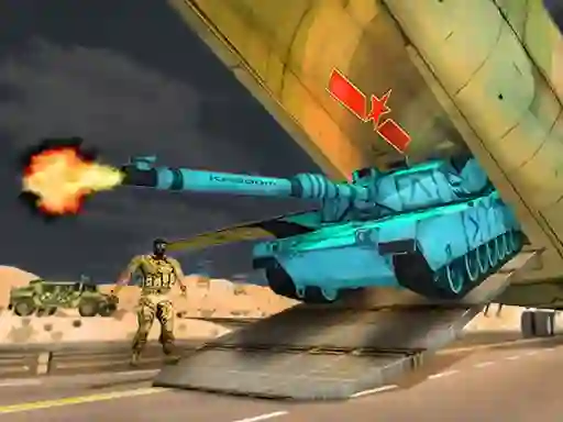 لعبة Offroad Army Transporter على الانترنت