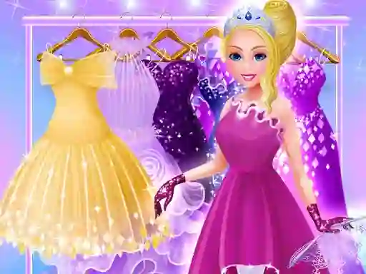 لعبة Cinderella Dress Up Girls على الانترنت