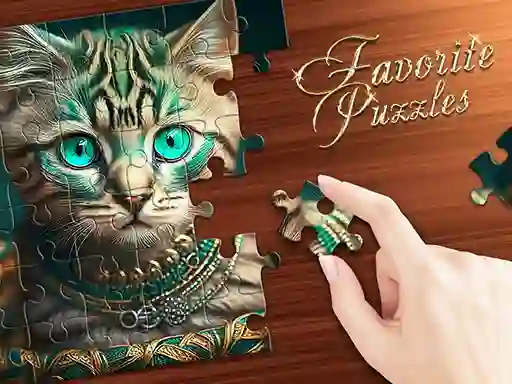 لعبة Favorite Puzzles: jigsaw game على الانترنت