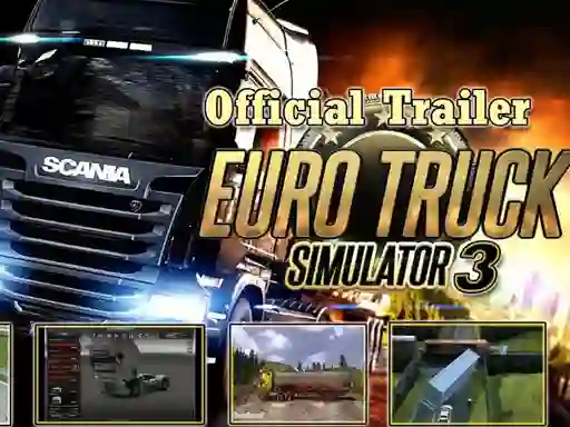 لعبة Euro Truck Drive على الانترنت