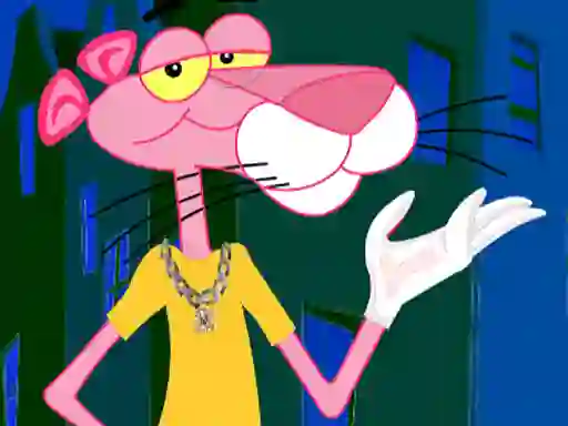 لعبة Pink Panther Dress Up على الانترنت
