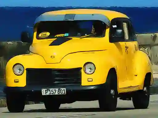 لعبة Cuban Taxi Vehicles على الانترنت