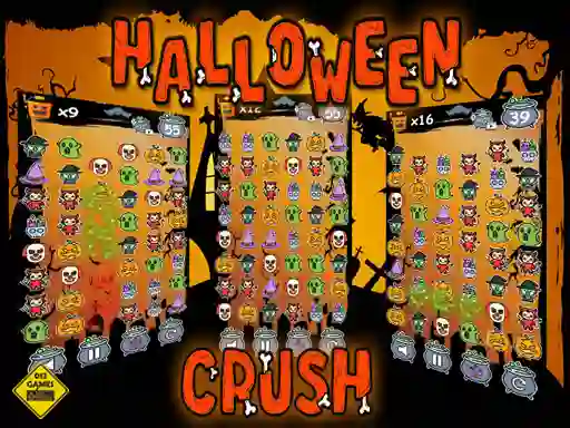 لعبة Halloween Crush على الانترنت