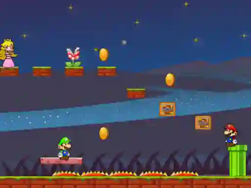 لعبة Mario Bros Save Princess على الانترنت