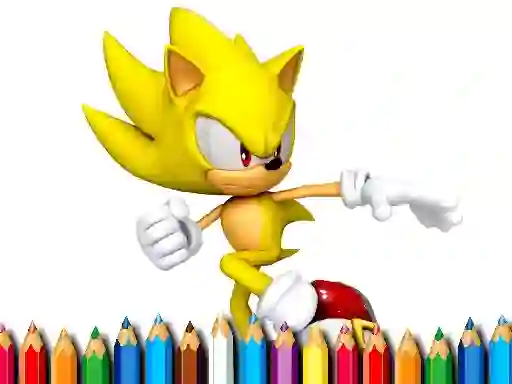 لعبة Sonic Coloring Book على الانترنت