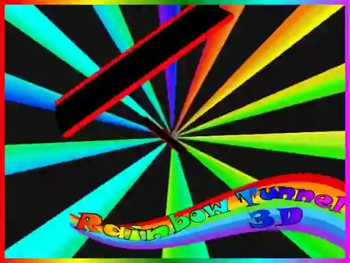 لعبة Rainbow Tunnel 3D على الانترنت
