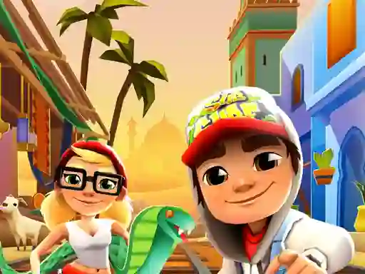 لعبة Subway Surfers World Tour: Marrakesh على الانترنت
