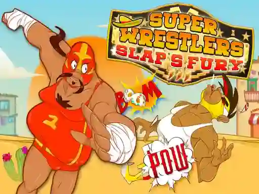 لعبة Super Wrestlers : Slaps Fury على الانترنت