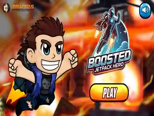 لعبة Boosted Jetpack Hero على الانترنت