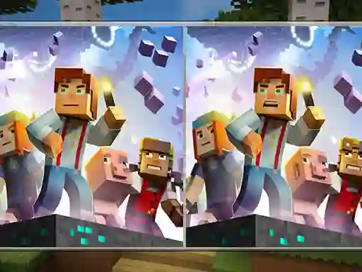 لعبة Minecraft Differences على الانترنت
