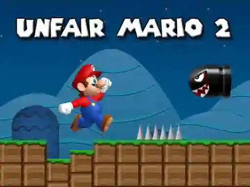 لعبة Unfair Mario 2 على الانترنت