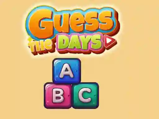 لعبة Guess The Days على الانترنت