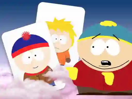 لعبة South Park memory card match على الانترنت