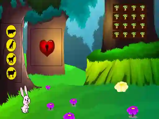 لعبة Hopping Rabbit Escape على الانترنت