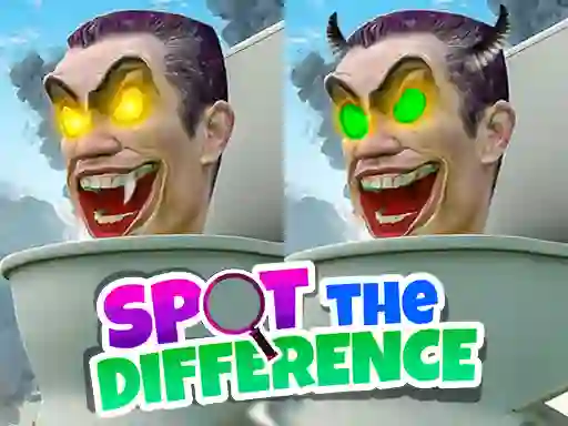 لعبة Skibidi Toilet Spot the Difference على الانترنت