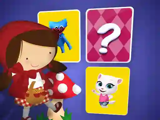 لعبة Little Red Riding Hood Memory Card Match على الانترنت
